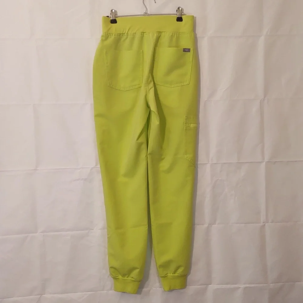 Figs High Waisted Zamora Jogger - Citrine - Picture 2 of 3